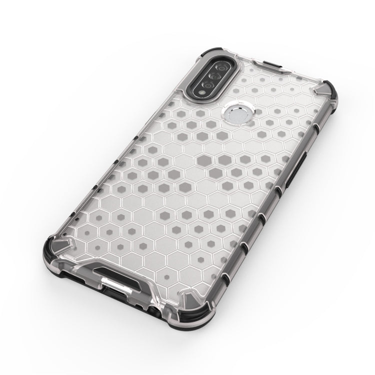 For OPPO A8/A31 Shockproof Honeycomb PC + TPU Case(Blue) - OPPO Cases by PMC TechLife | Online Shopping South Africa | PMC TechLife | Buy Now Pay Later Mobicred