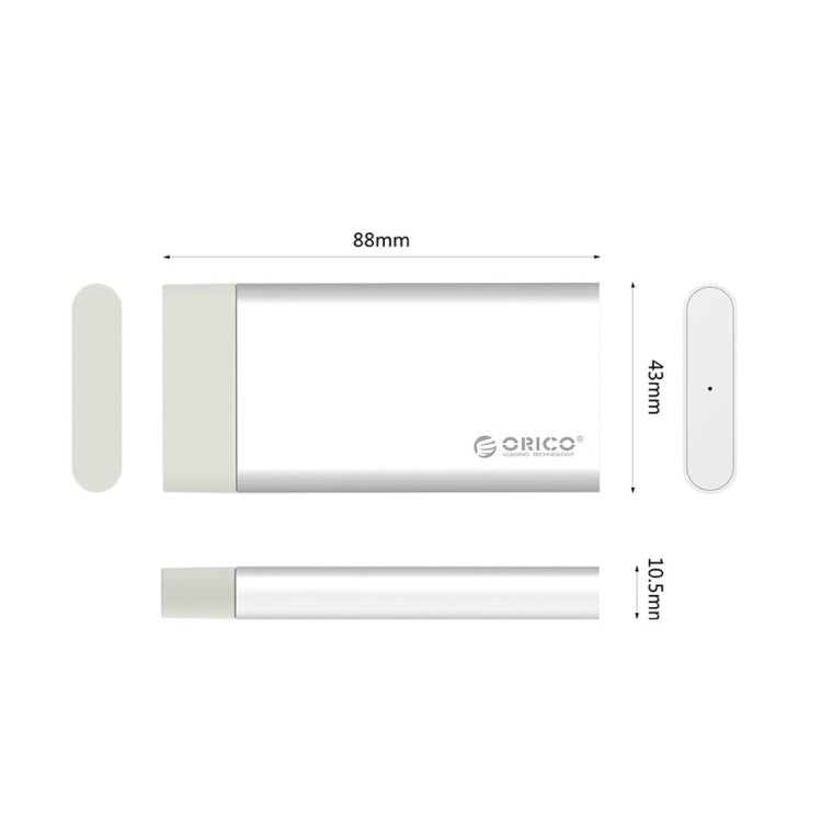 ORICO MSG-U3 Mini MSATA SSD Enclosure - HDD Enclosure by ORICO | Online Shopping South Africa | PMC Jewellery | Buy Now Pay Later Mobicred
