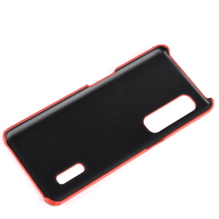 For Oppo Find X2 Pro Shockproof Crocodile Texture PC + PU Case(Orange) - OPPO Cases by PMC TechLife | Online Shopping South Africa | PMC TechLife | Buy Now Pay Later Mobicred