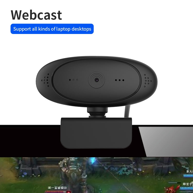 Full HD 1080P Webcam Built-in Microphone Smart Web Camera USB Streaming Live Camera With Noise Cancellation - HD Camera by PMC Jewellery | Online Shopping South Africa | PMC Jewellery | Buy Now Pay Later Mobicred