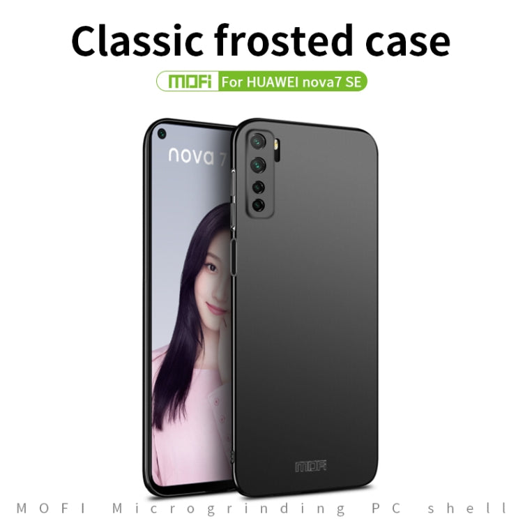 For Huawei Nova 7 SE MOFI Frosted PC Ultra-thin Hard Case(Blue) - Huawei Cases by MOFI | Online Shopping South Africa | PMC TechLife | Buy Now Pay Later Mobicred