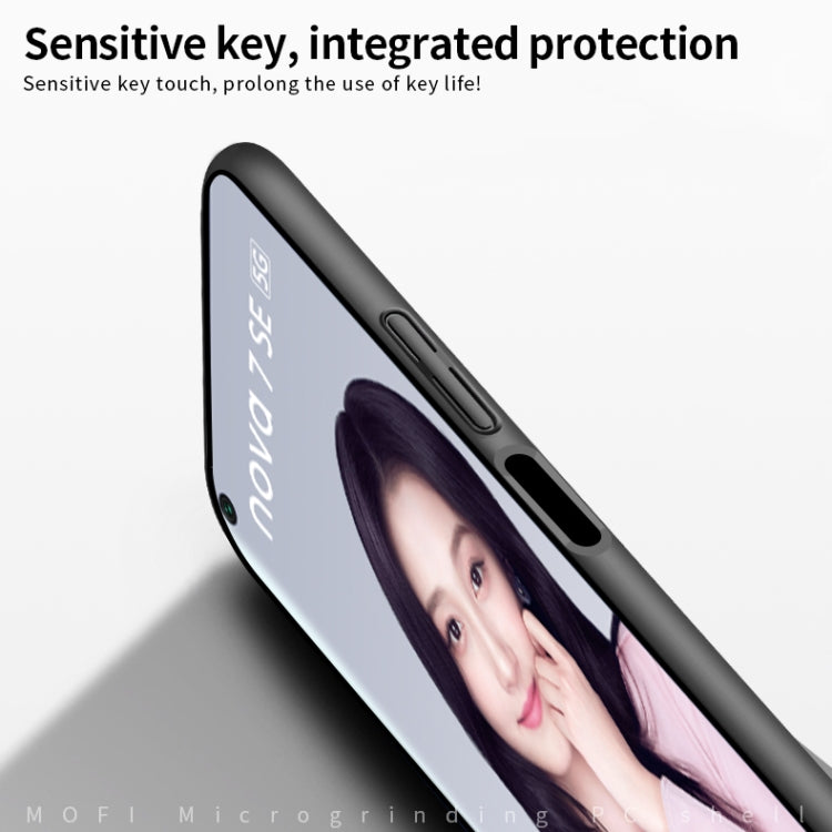 For Huawei Nova 7 SE MOFI Frosted PC Ultra-thin Hard Case(Blue) - Huawei Cases by MOFI | Online Shopping South Africa | PMC TechLife | Buy Now Pay Later Mobicred