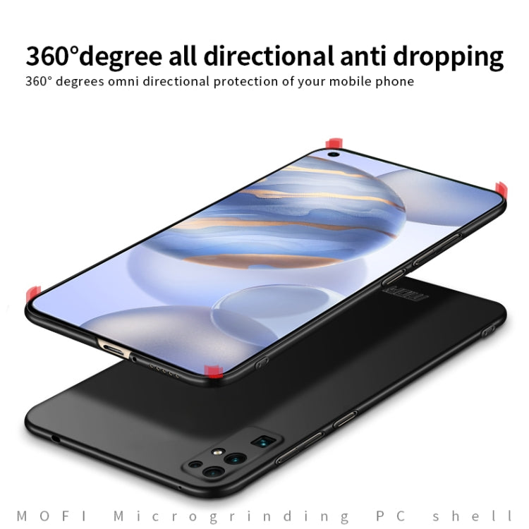 For Huawei Honor 30 MOFI Frosted PC Ultra-thin Hard Case(Blue) - Honor Cases by MOFI | Online Shopping South Africa | PMC TechLife | Buy Now Pay Later Mobicred