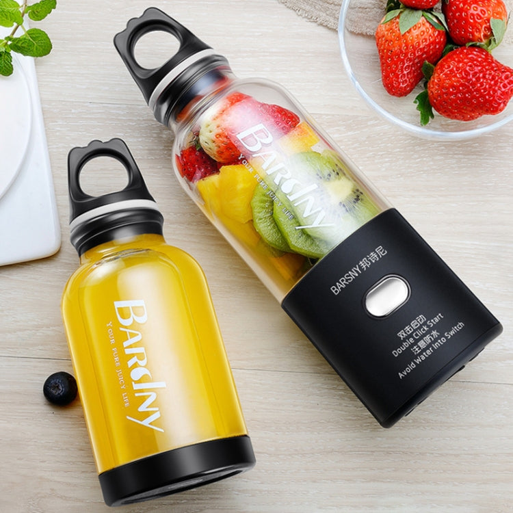 Multifunctional Juicer Rotatory Extractor Cup Portable USB Charge Juicer Blender with 6 Blades(Blue) - free shipping - PMC TechLife - Order now!