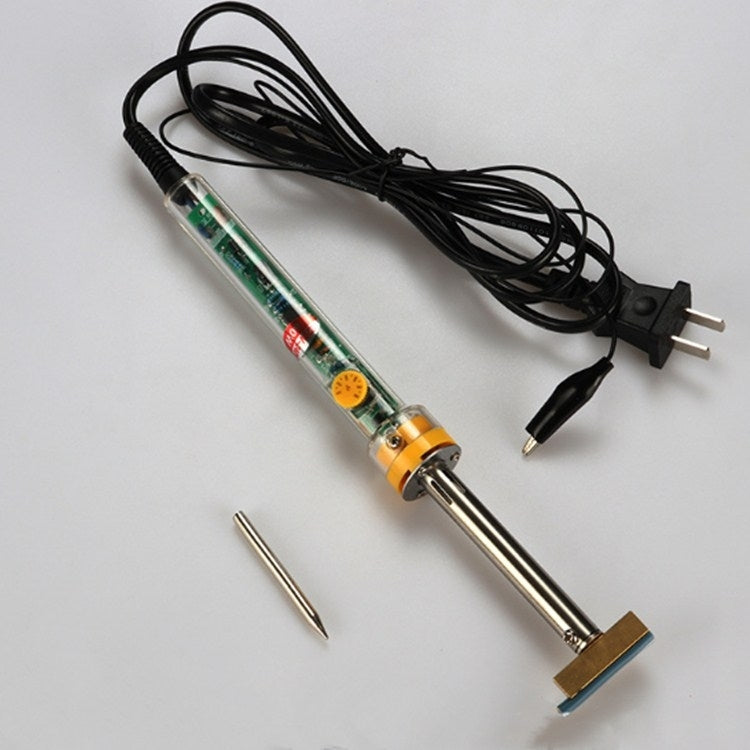 All Copper Liquid Crystal Cable Welding Tool T-shaped Soldering Iron Head, Model:40W - Soldering Iron Tip by PMC Jewellery | Online Shopping South Africa | PMC Jewellery