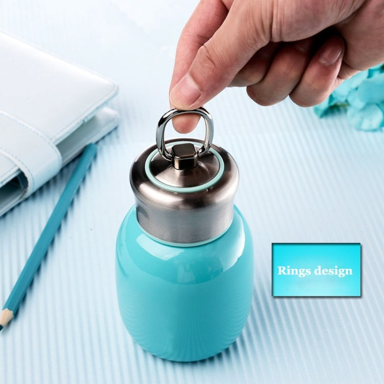 Mini Cute Coffee Vacuum Flasks Thermos Stainless Steel Cup Travel Drink Water Bottle Thermoses Mugs 200ML(Blue) - Drinking Tools by PMC Jewellery | Online Shopping South Africa | PMC Jewellery