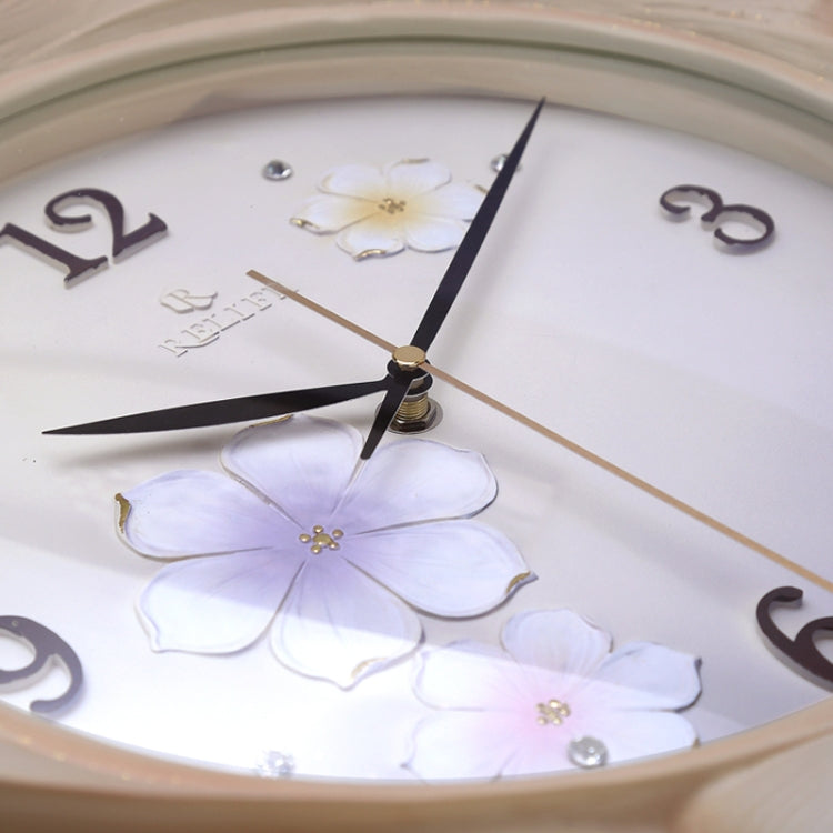 Creative Wall Clock Pure Hand-painted Wall Clock(Gold) - Wall Clock by PMc TechLife | Online Shopping South Africa | PMc TechLife | Buy Now Pay Later Mobicred