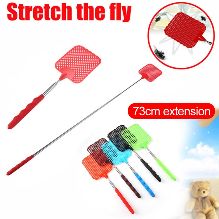 Creative Retractable Plastic Fly Swatter Summer Supplies Mosquito Swatter(Black) - Fly Swatter by PMC TechLife | Online Shopping South Africa | PMC TechLife | Buy Now Pay Later Mobicred