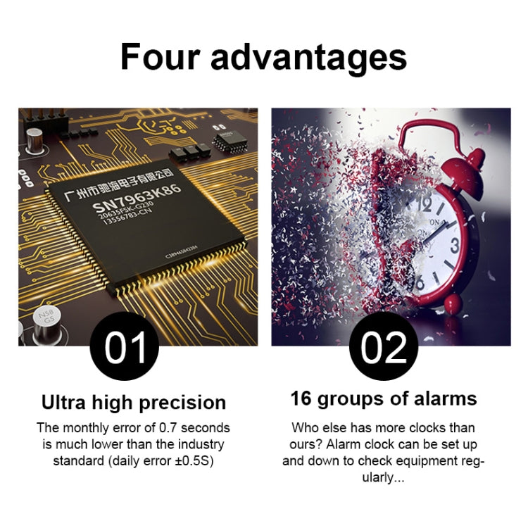 Multifunctional LED Wall Clock Creative Digital Clock, Style:Hollow Remote Control(White Font) - Wall Clock by PMc TechLife | Online Shopping South Africa | PMc TechLife | Buy Now Pay Later Mobicred
