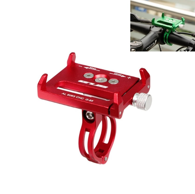 GUB Bicycle Aluminum Alloy Mobile Phone Bracket Navigation Bracket Motorcycle Mobile Phone Holder(Red) - Holders by GUB | Online Shopping South Africa | PMC Jewellery | Buy Now Pay Later Mobicred