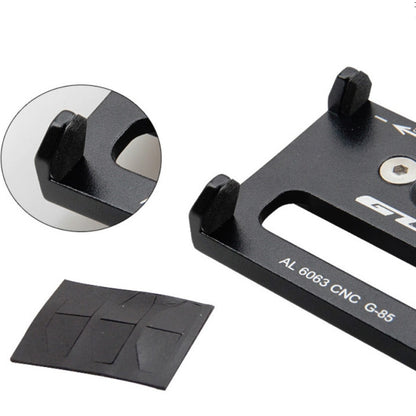 GUB Bicycle Aluminum Alloy Mobile Phone Bracket Navigation Bracket Motorcycle Mobile Phone Holder(Black) - Holders by GUB | Online Shopping South Africa | PMC Jewellery | Buy Now Pay Later Mobicred