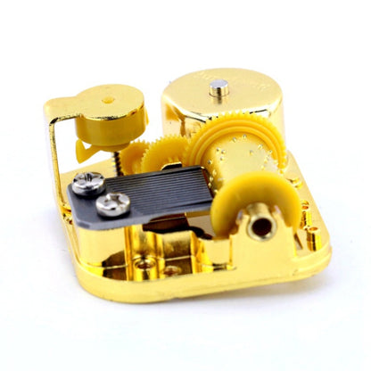 Eight-tone Gold-plated Bar Repair Parts DIY Sky City Paperback Music Box(Robot Cat) - Music Box by PMC Jewellery | Online Shopping South Africa | PMC Jewellery | Buy Now Pay Later Mobicred