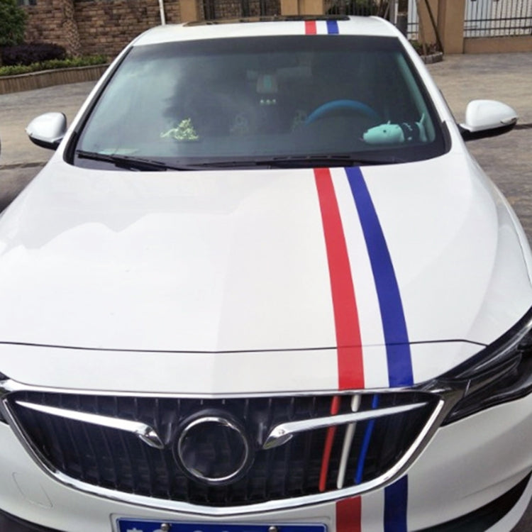 Flag Striped Car Hood Vinyl Sticker Body Decal(france) - Decorative Sticker by PMC Jewellery | Online Shopping South Africa | PMC Jewellery | Buy Now Pay Later Mobicred