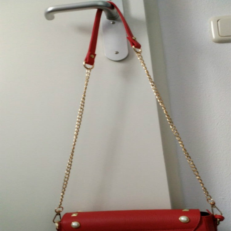 Women Bag PU Leather Chain Long Shoulder Strap Bag Accessories(Green) - Accessories by PMC TechLife | Online Shopping South Africa | PMC TechLife | Buy Now Pay Later Mobicred