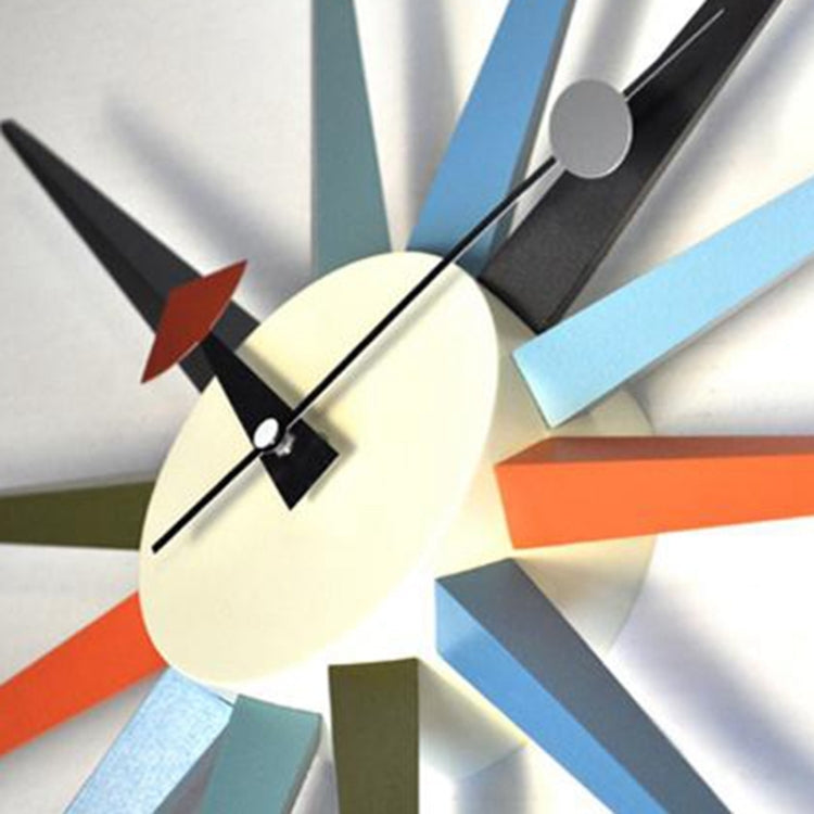 48cm Simple Modern Sun Clock Creative Home Accessories Wall Clock(Color Pole) - Wall Clock by PMc TechLife | Online Shopping South Africa | PMc TechLife | Buy Now Pay Later Mobicred