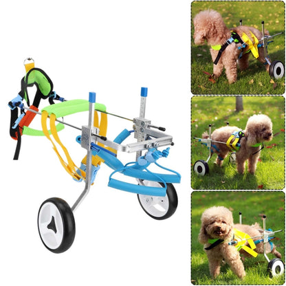 Pet Wheelchair Disabled Dog Old Dog Cat Assisted Walk Car Hind Leg Exercise Car For Dog/Cat Care, Size:M - Training Aids by PMC Jewellery | Online Shopping South Africa | PMC Jewellery | Buy Now Pay Later Mobicred