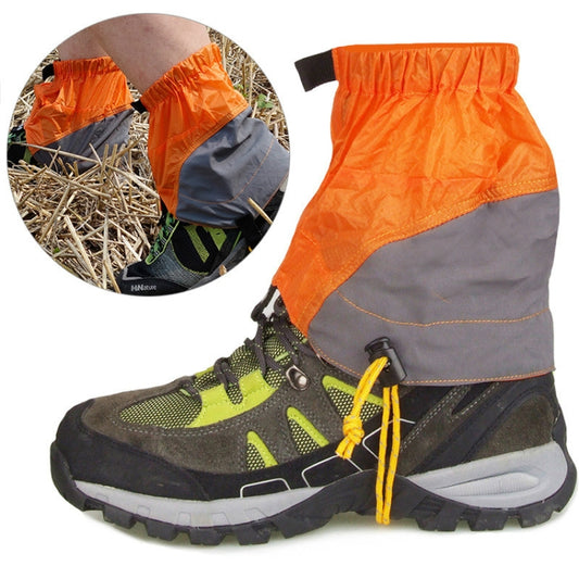 Outdoor Mountaineering Sandproof Waterproof Tearproof Legging Protective Case(Orange) - Mountaineering Outfit by PMC Jewellery | Online Shopping South Africa | PMC Jewellery | Buy Now Pay Later Mobicred