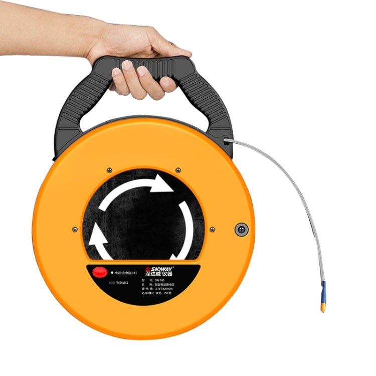 SNDWAY Pipe Scanner Thickness PVC Pipe Blockage Width Measuring Instrument, Specification:SW720 Standard (20 meters) - free shipping - PMC Jewellery - Order now!