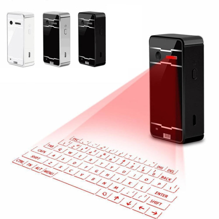 JHP-Best Portable Virtual Lasers Keyboard Mouse Wireless Bluetooth Lasers Projection Speaker(Silver) - Laser Keyboard by PMC Jewellery | Online Shopping South Africa | PMC Jewellery | Buy Now Pay Later Mobicred