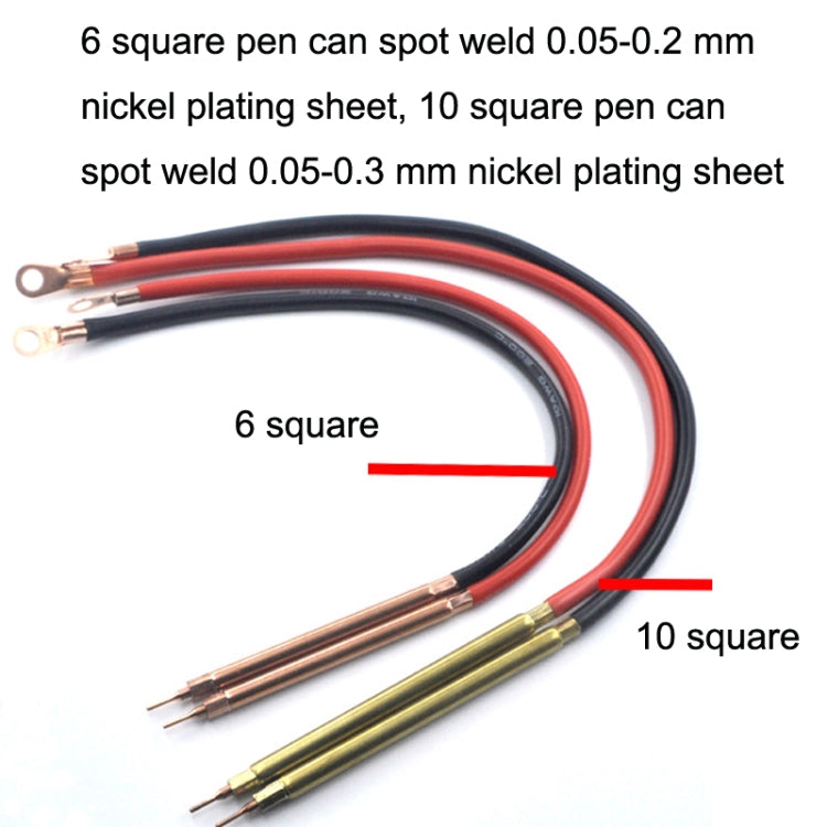 Model Airplane Battery Version 12V Digital Display DIY Battery Spot Welding Machine Pen Control, Style:10 Square Pen With Case - Others by PMC TechLife | Online Shopping South Africa | PMC TechLife | Buy Now Pay Later Mobicred