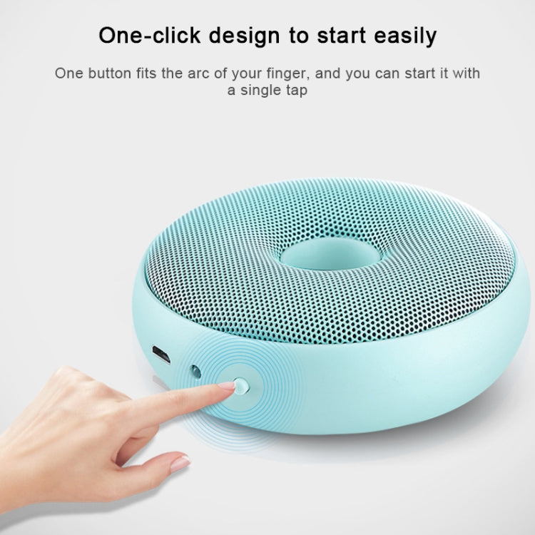 Portable Donut Electric Air Purifier Home Car Anion Ozone Deodorizer(Black) - free shipping - PMC TechLife - Order now!
