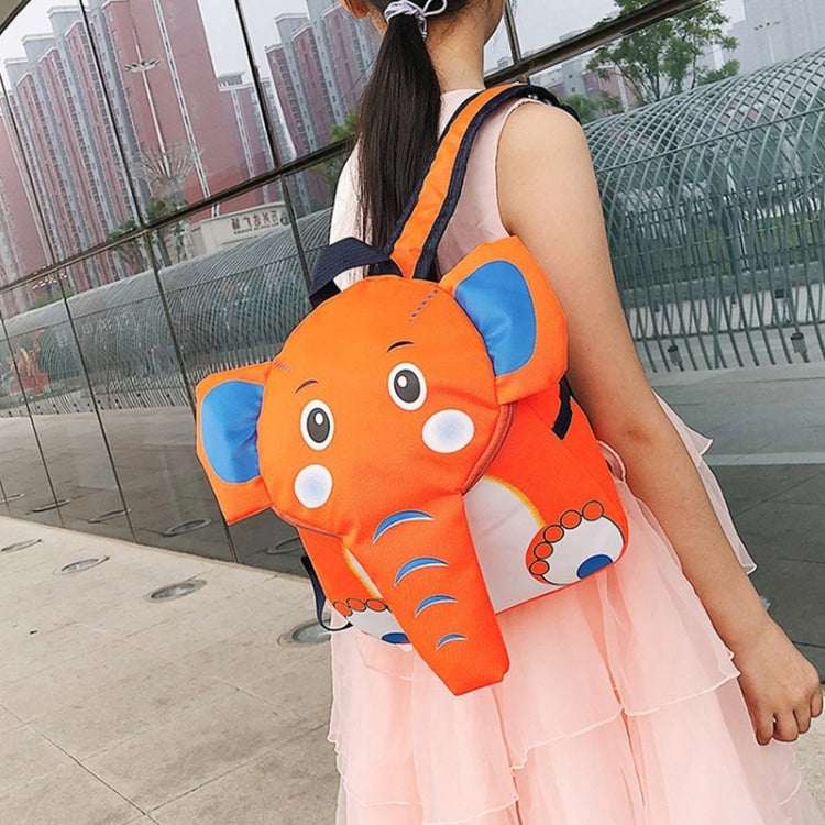 Elephant School Backpack for Children Cute 3D Animal Kids School Bags Boys Girls Schoolbag(Green) - Kids Bags by PMC Jewellery | Online Shopping South Africa | PMC Jewellery