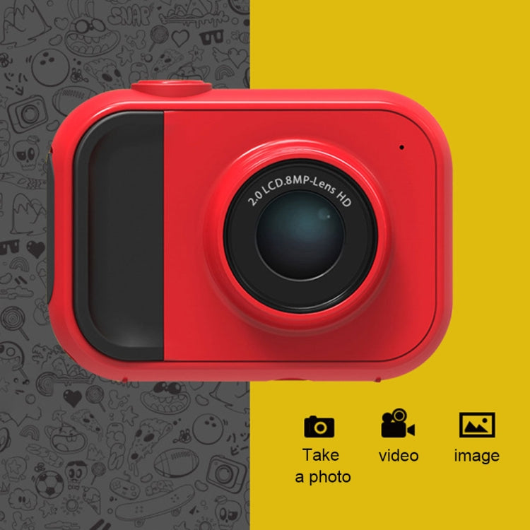 Puzzle Children Exercise Digital Camera with Built-in Memory, 120 Degree Wide Angle Lens(Yellow) - free shipping - PMC Jewellery - Order now!