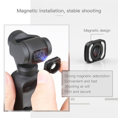 Original DJI Pocket 2 / Osmo Pocket Magnetic Interface Augmenting Lens - Lens Accessories by DJI | Online Shopping South Africa | PMC Jewellery | Buy Now Pay Later Mobicred