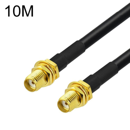 SMA Female To SMA Female RG58 Coaxial Adapter Cable, Cable Length:10m - Connectors by PMC Jewellery | Online Shopping South Africa | PMC Jewellery | Buy Now Pay Later Mobicred