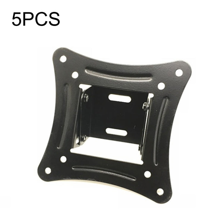 5 PCS TV Monitor Universal Stand Mini Simple Vertical Display Hanger Holder(Black) - TV Brackets & Mounts by PMC Jewellery | Online Shopping South Africa | PMC Jewellery | Buy Now Pay Later Mobicred