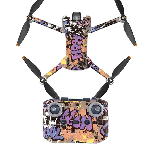 Full Surround Style Waterproof  Sticker For DJI Mini 3 Pro RC-N1 Ordinary Version(Mn3-12) - Stickers by PMC Jewellery | Online Shopping South Africa | PMC Jewellery | Buy Now Pay Later Mobicred