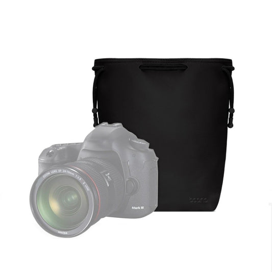 Baona Camera Bag Lens Drawstring Pouch, Size: Large(Black) - Soft Bag by Baona | Online Shopping South Africa | PMC Jewellery | Buy Now Pay Later Mobicred