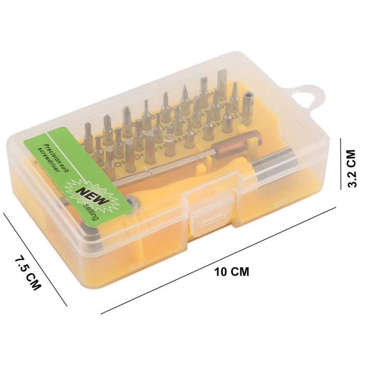32-in-1 CRV Steel Mobile Phone Disassembly Repair Tool Multi-function Combination Screwdriver Set(Gray Green) - free shipping - PMC TechLife - Order now!
