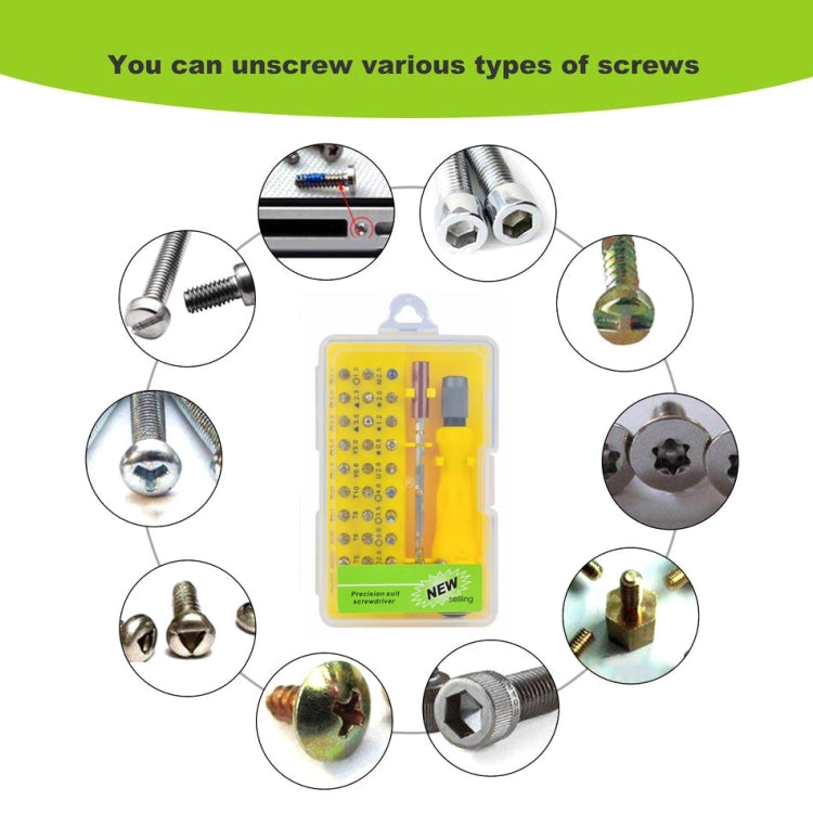 32-in-1 CRV Steel Mobile Phone Disassembly Repair Tool Multi-function Combination Screwdriver Set(Gray Green) - free shipping - PMC TechLife - Order now!