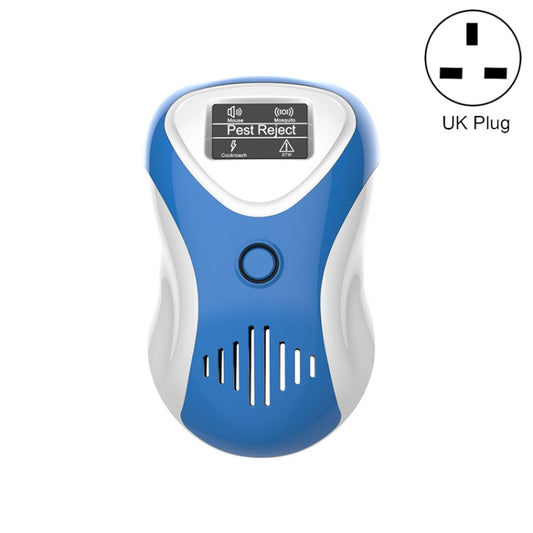 Ultrasonic Mouse Repeller Energy-Saving Silent Insect Repeller, Plug Type:UK Plug(Blue White) - Repellents by PMC Jewellery | Online Shopping South Africa | PMC Jewellery | Buy Now Pay Later Mobicred