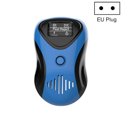 Ultrasonic Mouse Repeller Energy-Saving Silent Insect Repeller, Plug Type:EU Plug(Blue Black) - Repellents by PMC Jewellery | Online Shopping South Africa | PMC Jewellery | Buy Now Pay Later Mobicred