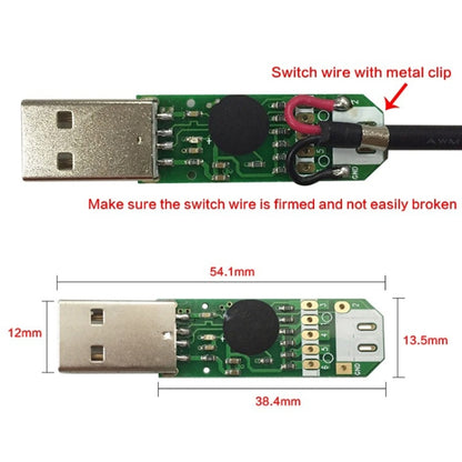 USB Switch Cable Keyboard Mouse Custom Shortcut Keys, Style:1 Switch - Other by PMC Jewellery | Online Shopping South Africa | PMC Jewellery | Buy Now Pay Later Mobicred