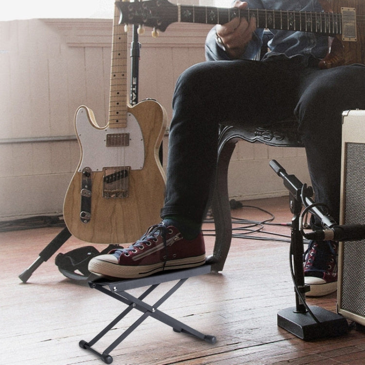 6-speed Adjustable Guitar Footrest Non-slip Panel Guitar Playing Pedal - Stringed Instruments by PMC TechLife | Online Shopping South Africa | PMC TechLife