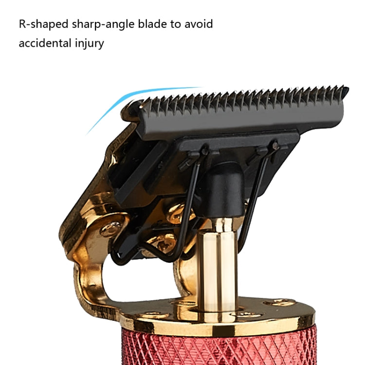 Gradient Color Small Clipper Retro Electric Clipper USB Charging Electric Hair Clipper - free shipping - PMC TechLife - Order now!