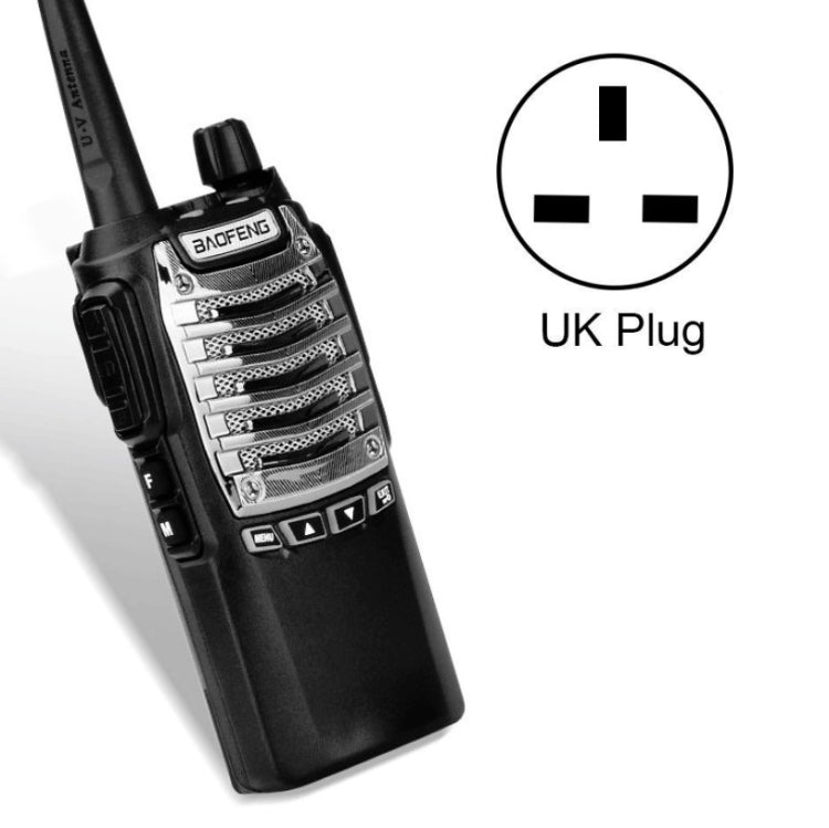 Baofeng UV-8D 8W High-power Dual-transmit Button Multifunctional Walkie-talkie, Plug Specifications:UK Plug - Handheld Walkie Talkie by Baofeng | Online Shopping South Africa | PMC Jewellery | Buy Now Pay Later Mobicred