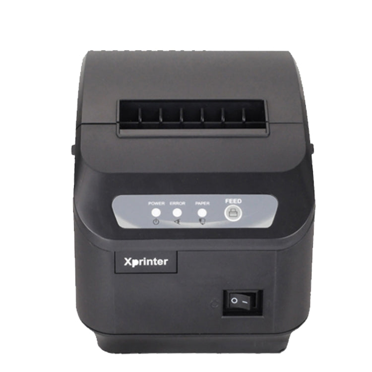 Xprinter XP-Q200II Thermal Small Receipt Printer Catering And Kitchen Receipt Printer 80mm Cutter, Interface Type:USB COM Interface(EU Plug) - Printer by Xprinter | Online Shopping South Africa | PMC Jewellery | Buy Now Pay Later Mobicred