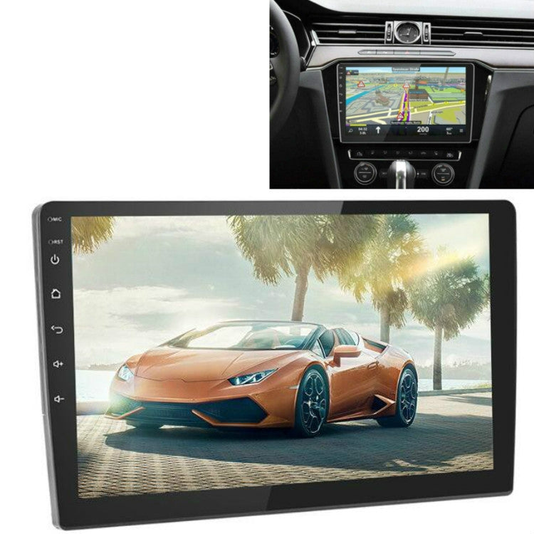 Universal Machine Android Smart Navigation Car Navigation DVD Reversing Video Integrated Machine, Size:9inch 1+16G, Specification:Standard+4 Lights Camera - Car DVD by PMC Jewellery | Online Shopping South Africa | PMC Jewellery | Buy Now Pay Later Mobicred