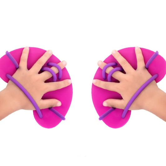 Swimming Webbed Adult Children Freestyle Stroke Swimming Equipment, Size:M(Pink) - Swimming Fins & Diving Shoes by PMC Jewellery | Online Shopping South Africa | PMC Jewellery | Buy Now Pay Later Mobicred