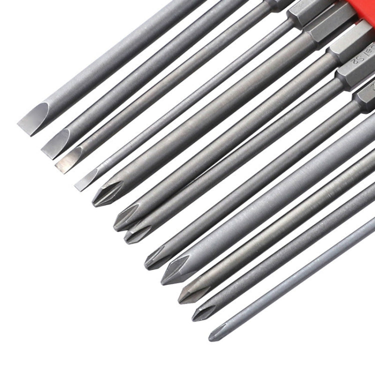 12 PCS / Set Screwdriver Bit With Magnetic S2 Alloy Steel Electric Screwdriver, Specification:7 - Drill & Drill Bits by PMC TechLife | Online Shopping South Africa | PMC TechLife | Buy Now Pay Later Mobicred