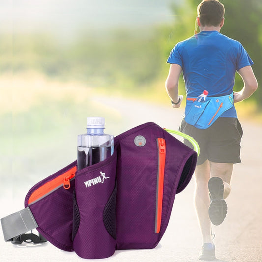 Multifunctional Outdoor Sports Water Bottle Running Waist for Men Women As Fanny Pack Bum Bag(Purple) - Waist Bags by PMC Jewellery | Online Shopping South Africa | PMC Jewellery | Buy Now Pay Later Mobicred