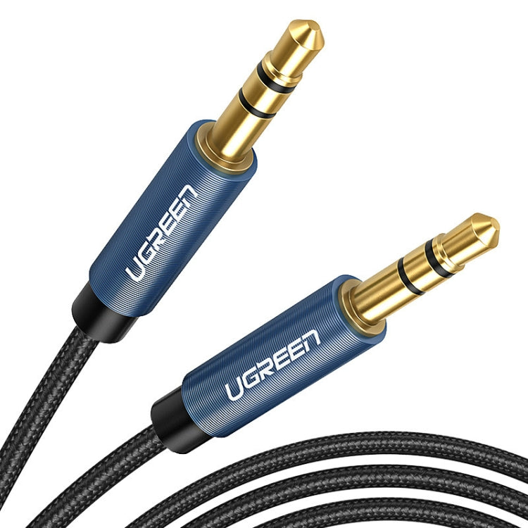 Ugreen AV112 Audio Cable 3.5mm Speaker Line Aux Cable, Length:3m(Blue) - Aux Cable by Ugreen | Online Shopping South Africa | PMC Jewellery | Buy Now Pay Later Mobicred