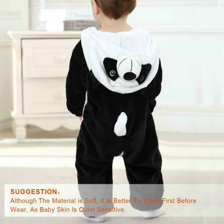 Babies Cartoon Animal Shape Flannel Jumpsuit Romper, Size:100CM(Blue Stitch) - Baby Clothing by PMC Jewellery | Online Shopping South Africa | PMC Jewellery | Buy Now Pay Later Mobicred