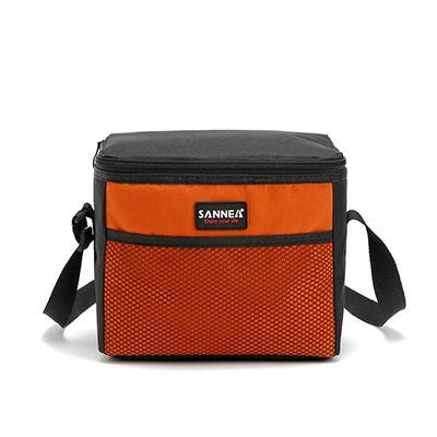 SANNE Picnic Lunch Bag Outdoor Thermos Portable Travel Shoulder Bag Recreation Tourism Equipment(Orange) - Lunch Bags by PMC Jewellery | Online Shopping South Africa | PMC Jewellery