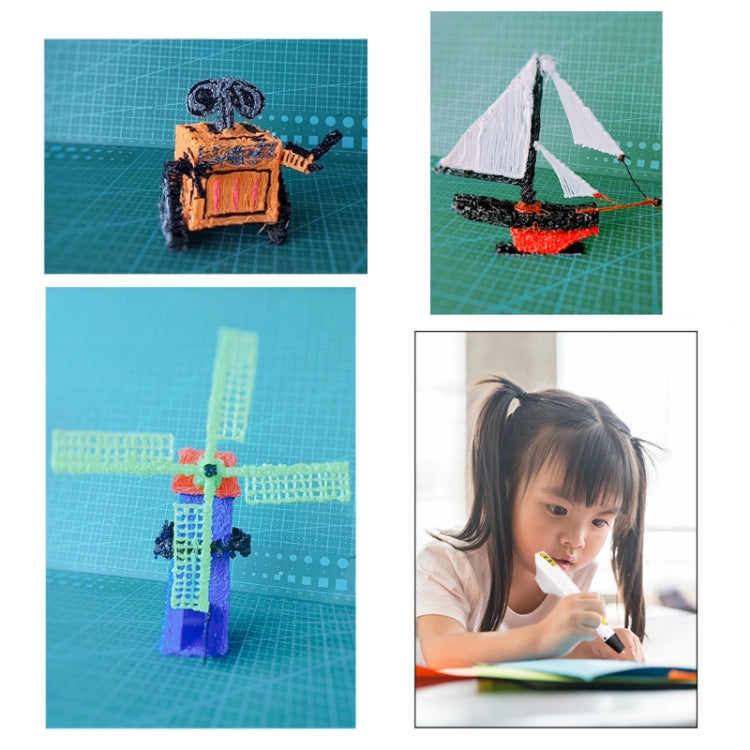 3D Printing Pen Children Toy Art Doodle Pen, Specification:USB+EU Plug - 3D Printer by PMC TechLife | Online Shopping South Africa | PMC TechLife