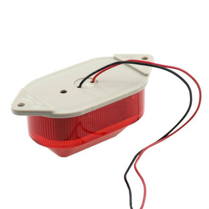 DC12V Led Mini Strobe Signal Warning Light Silent Warning Light(Red) - Warning Lights by PMC Jewellery | Online Shopping South Africa | PMC Jewellery | Buy Now Pay Later Mobicred